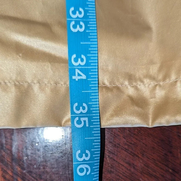 SERBIN - Sport Women's Trench Coat Rain Jacket Gold/yellow size Large - Picture 8 of 10